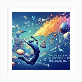 Meaning Of Life Art Print