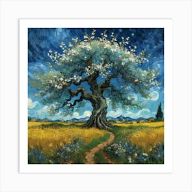 Olive Tree Art Print