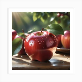 Red Apples Art Print