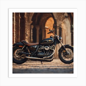Harley-Davidson Streetfighter Art Print