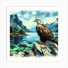 Wild Bird Artwork 57 Art Print