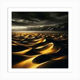 Golden Sands Art Print