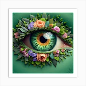 Eye Of Nature Art Print