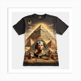 Egyptian Pyramids Art Print