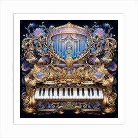 Piano Keys 1 Art Print