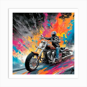 Harley-Davidson Art Print