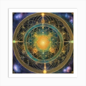 Sacred Geometry 444 Art Print