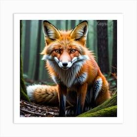 Red Fox 1 Art Print