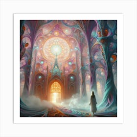 Ethereal Cathedral Art Print