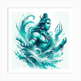 Lord Shiva 26 Art Print