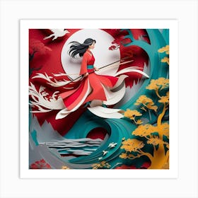 Mulan Art Print