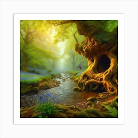 Fairytale Forest 3 Art Print