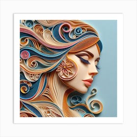 Paper Art Art Print