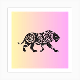 Lion Art Art Print