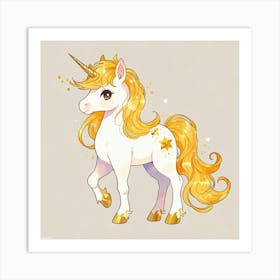 Unicorn 20 Art Print