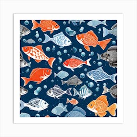 Fishes Art Print