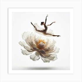 Ballet Dancer 4 Art Print