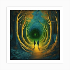 Seeking The New Path Art Print