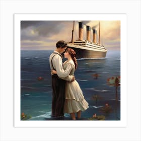 The Titanic didn't sink, but in our hearts. 1 Art Print