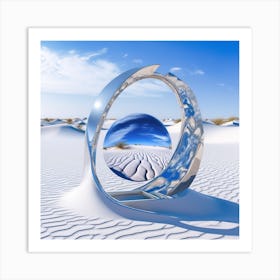 Sand Sphere 1 Art Print