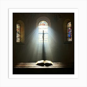 Christianity Stock Videos & Royalty-Free Footage Art Print