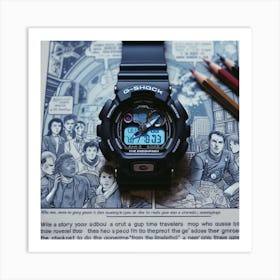 G-Shock Watch 7 Art Print