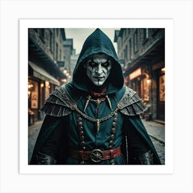 Dark assassin Art Print