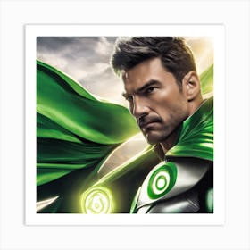 Green Lantern 5 Art Print