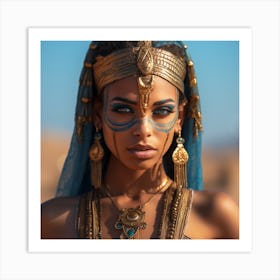 Egyptian Beauty 1 Art Print