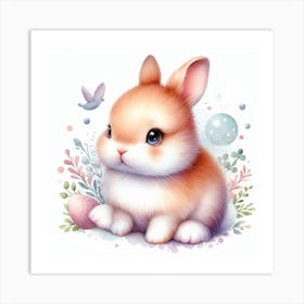 Easter Bunny Art Print