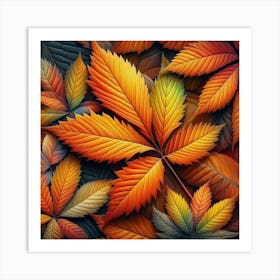 Autumn Leaves 1 Art Print