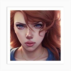 Avengers Hyper-Realistic Anime Portraits Art Print