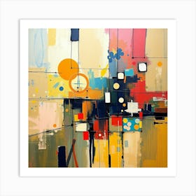 Abstract Painting 17 Art Print