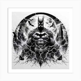 Batman Generator Art Print