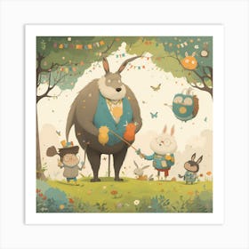 Day In The Woods Art Print