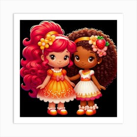 Strawberry Shortcake Art Print