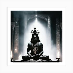 Lord Shani Art Print