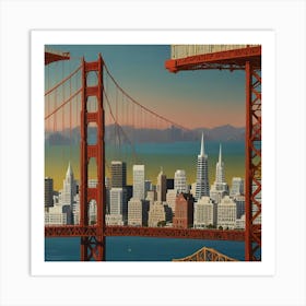 Golden Gate Bridge 1 Art Print