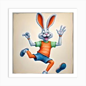 Easter Bunny 43 Art Print