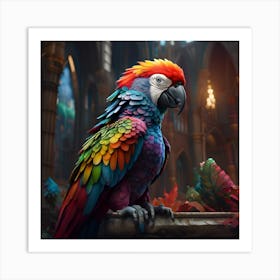 Parrot Art Print