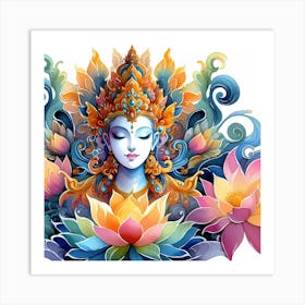 Buddha 12 Art Print