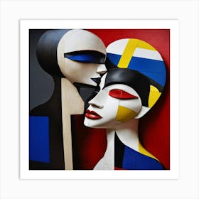 'The Lovers' Art Print