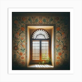 Rajasthan Window24 Art Print