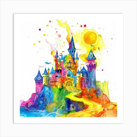 Cinderella Castle 1 Art Print