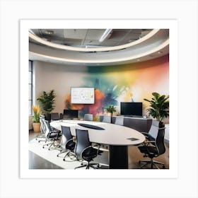 Conference Room Art Print