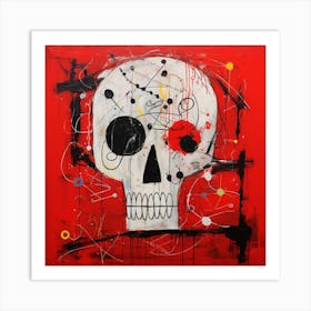 Skull Of The Day Art Print