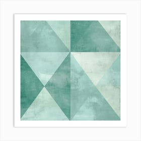 Abstract Geometric Pattern 1 Art Print