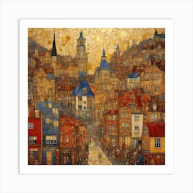 Cityscape Art Print