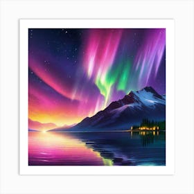 Aurora Borealis 16 Art Print