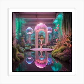 Garden In A Room Art Print